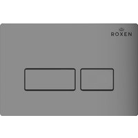 Унитаз подвесной Roxen Antares One Rimless 6 в 1 StounFix Dual Fresh 597373 (кнопка: матовая)