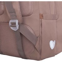 Школьный рюкзак Grizzly RG-666-3 (коричневый)