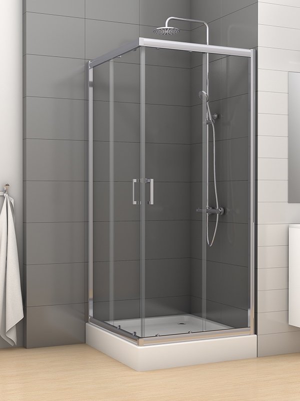 

Душевой уголок NEW TRENDY Varia 90x90 K-0228 (графитовое стекло)