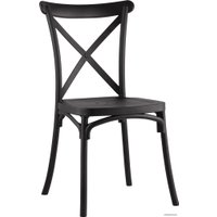 Стул Stool Group Кроссбэк пластиковый (черный)