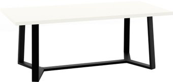 Кухонный стол TMB Loft Мейсон ЛДСП 1500x600 36 мм (альпийский белый)