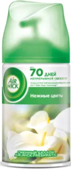 

Сменный блок для освежителя воздуха Air Wick Fresh Matic White Flowers 250 мл (Нежные цветы)