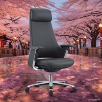 Офисное кресло CACTUS CS-LBK-KYOTO (черный)