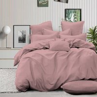 Евро комплект постельного белья СонМаркет Пудра евро в Орше