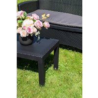 Набор садовой мебели Ipae Progarden JUN06CAN (антрацит)