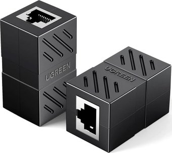 Ugreen NW114 30718 RJ-45 - RJ-45 (10 шт., черный)