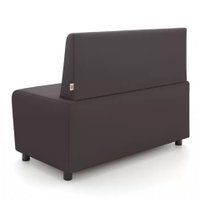 Диван Mio Tesoro Бафф (экокожа/коричневый)