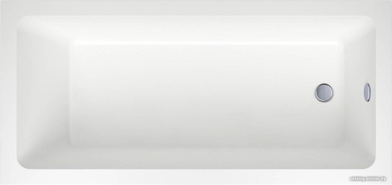 Ванна Wellsee FreeDom 180x85 231103001 (встраиваемая ванна белый глянец, сифон-автомат хром)
