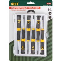 Набор отверток прецизионных FIT 56145 (6 предметов)