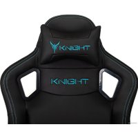 Игровое (геймерское) кресло Knight Outrid Smile (экокожа черный) в Витебске