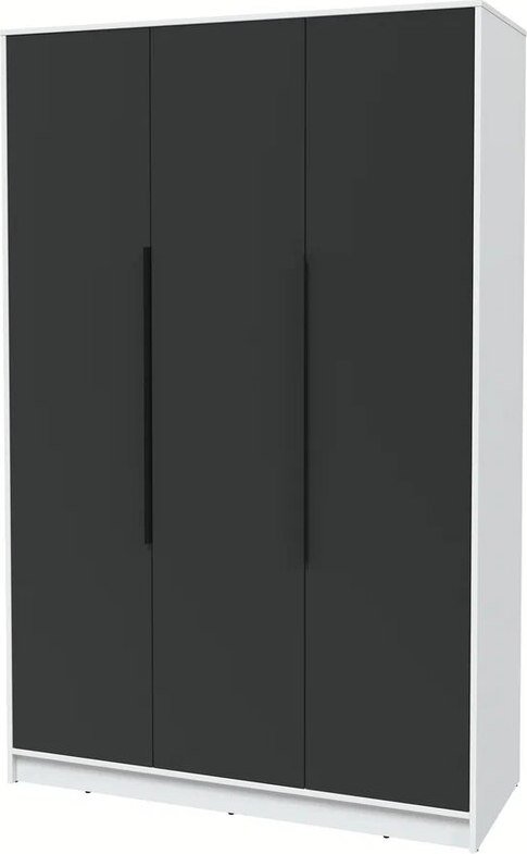 

Шкаф распашной Интерлиния Концепт КТ-Ш3 (антрацит/белый платинум)