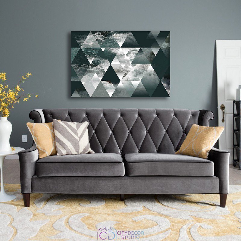 Модульная картина Citydecor Абстракция 1.4 60x90 см