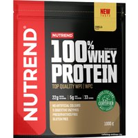 Протеин сывороточный (изолят) Nutrend 100% Whey Protein (1000г, ваниль)