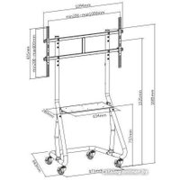 Стойка для телевизора Ultramounts UM298