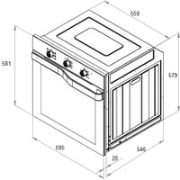 Электрический духовой шкаф Schtoff Decor 950