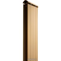 Дизайн-радиатор Silver S 1800 (3 секции, золотой муар)