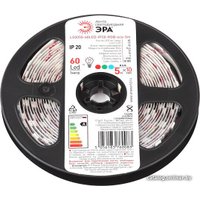 Светодиодная лента ЭРА LS5050-14,4-60-12-RGB-IP20-1year-5m в Лиде