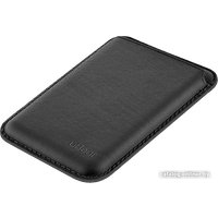 Чехол для телефона uBear Leather Shell для iPhone 12+ (черный)