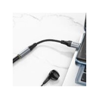 Адаптер Hoco LS36 USB Type-C - 3.5 jack (черный) в Орше