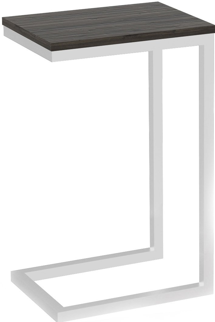 

Приставной столик TMB Loft Роксет Сосна 300x400 (эбеновое дерево/белый)