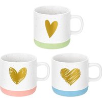 Набор кружек Elan Gallery New Bone China Сердце 230239 в Могилеве