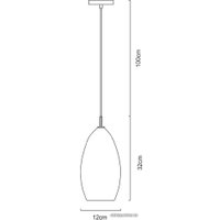 Подвесная люстра Arte Lamp Bicchiere A4282SP-1CC