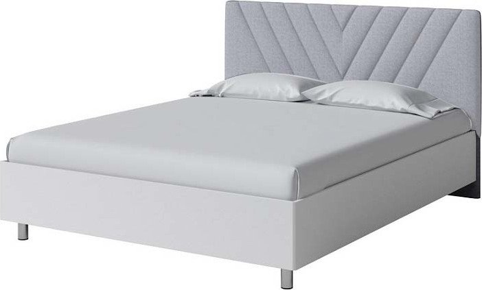 

Кровать PROxSON Ora 140x200 (белый/Manhattan 2 платина)