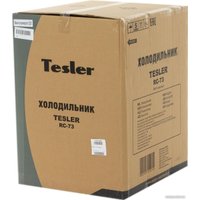 Однокамерный холодильник Tesler RC-73 (красный)