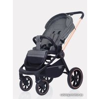 Универсальная коляска Rant MOWbaby Zoom PU (3 в 1, gold grey)