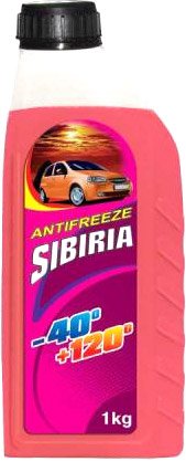 

Антифриз Sibiria G-11 -40 красный 1кг