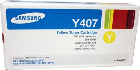 

Картридж Samsung CLT-Y407S Yellow
