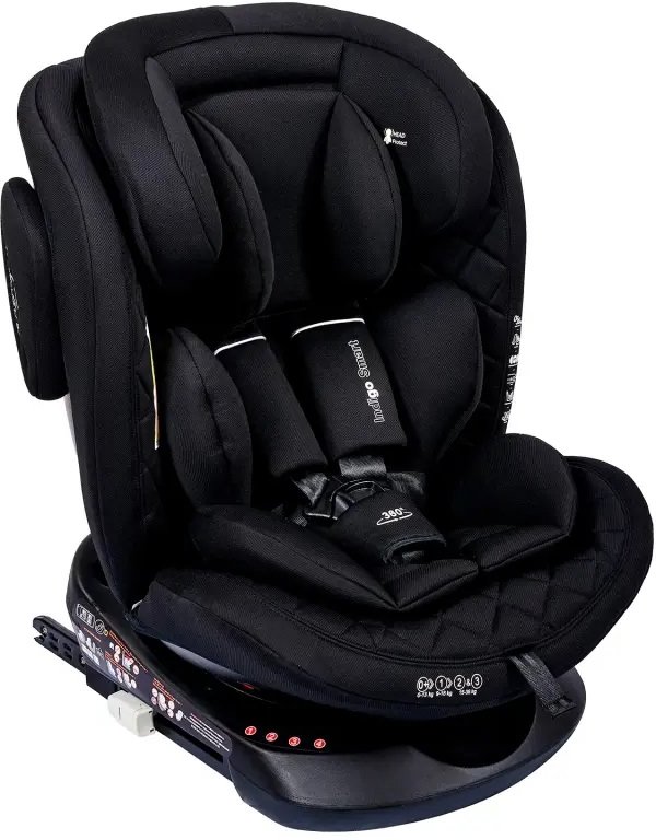 

Детское автокресло Indigo Smart Isofix (черный)