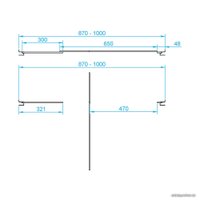 Душевая дверь RGW PA-02 41080209-11 90 (хром/прозрачное стекло)