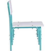 Детский стул Фея Мой малыш 0002742.31 (белый/лазурный)