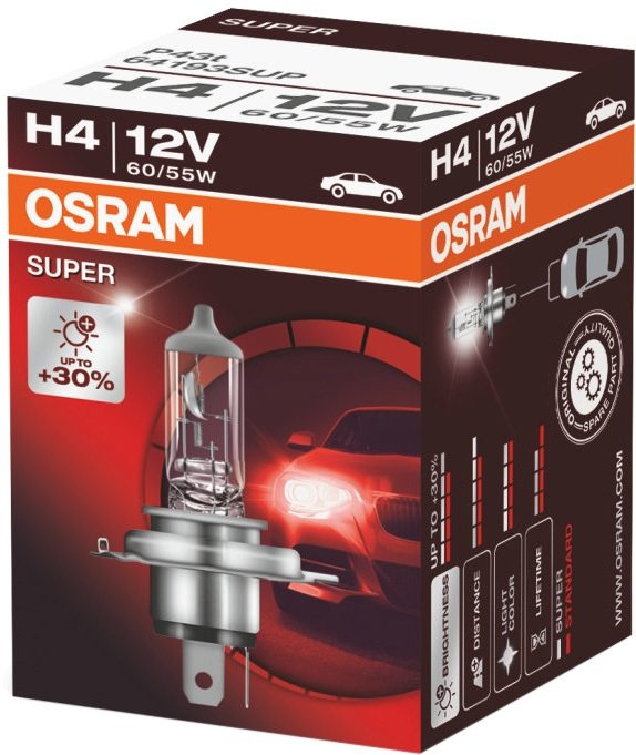 

Галогенная лампа Osram H4 64193SUP-FS 1шт