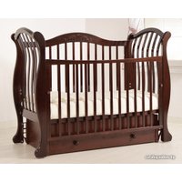 Классическая детская кроватка Гандылян Габриэлла Люкс (махагон, маятник)
