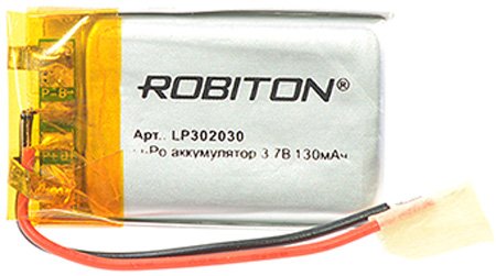 

Аккумулятор Robiton LP302030 130mAh 1 шт.