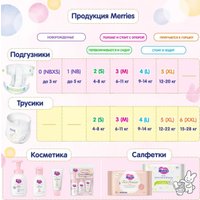 Трусики-подгузники Merries L 9-14кг (54 шт)