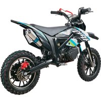 Мотоцикл Kayo DBR SX50-A 2T (черный/голубой)