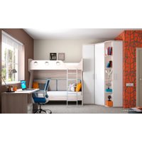 Стеллаж Шатура Rimini Ice 480797 (угловой, мокко)