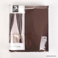 Штора Этель 4300914 1.3x3 м (шоколад, 1 шт)