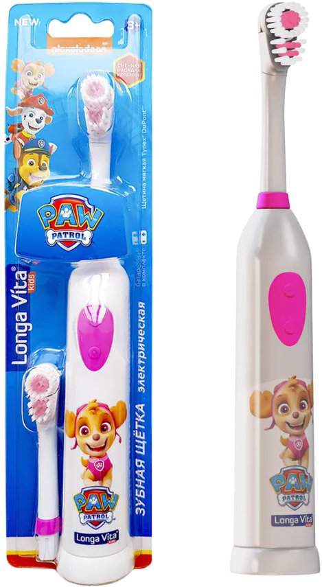 

Электрическая зубная щетка Longa Vita Paw Patrol KAB-3 (розовый)