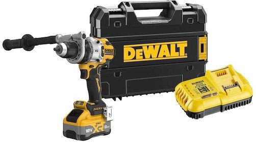 Ударная дрель-шуруповерт DeWalt DCD1007WW1T (с 1-им АКБ, кейс)