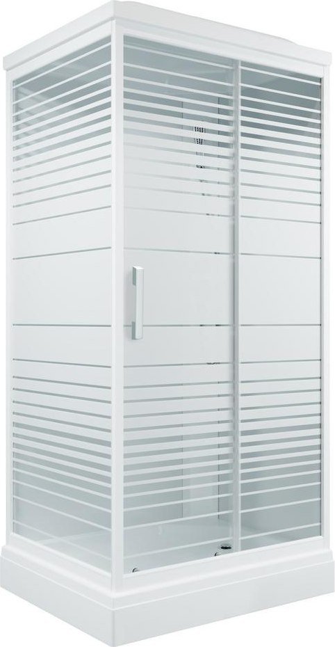 

Душевая кабина Triton Квадро 100x80 А Полосы, ДН4