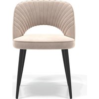 Стул Памир Новара F06 (светло-бежевый/черная опора)