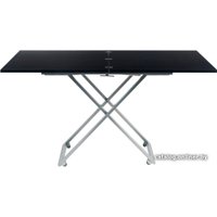Стол-трансформер Levmar Compact (черный глянец)