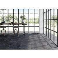 Керамогранит (плитка грес) Zeus Ceramica Gres Slate Black (300x600)