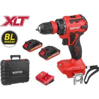 Дрель-шуруповерт Wortex BD 2025 LiSET ALL1 XLT 1325843 (с 2-мя АКБ, кейс)