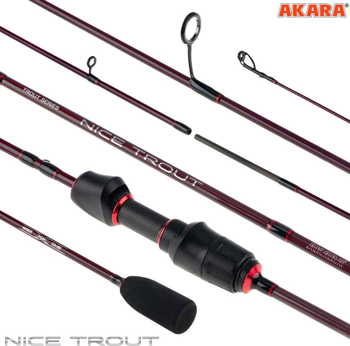 

Удилище Akara NICE TROUT UL (0,5-2,5) NT-198UL