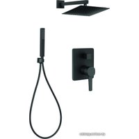 Душевая система  Invena BS-02-0K4-V (черный)